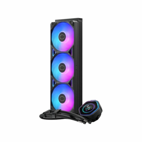 Cooler Master MasterLiquid 360 Atmos II LCD ARGB (schwarz)