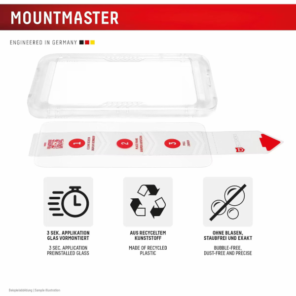 E.V.I EVI DISPLEX Premium Glass MountMaster Apple iPhone ...