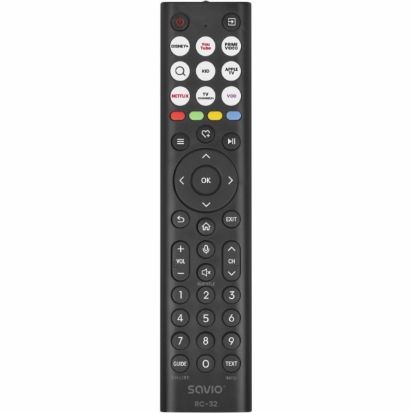 SAVIO RC-32 Univerzální/náhradní dálkový ovladač pro TV H...