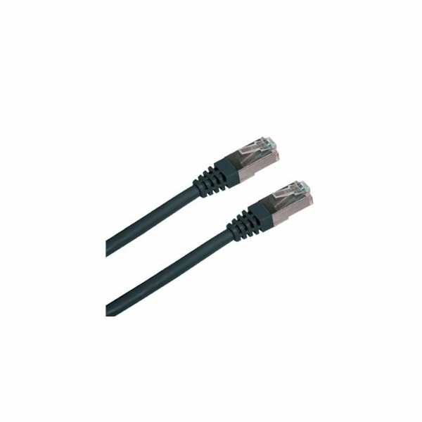 Patch cord FTP cat5e 5M černý