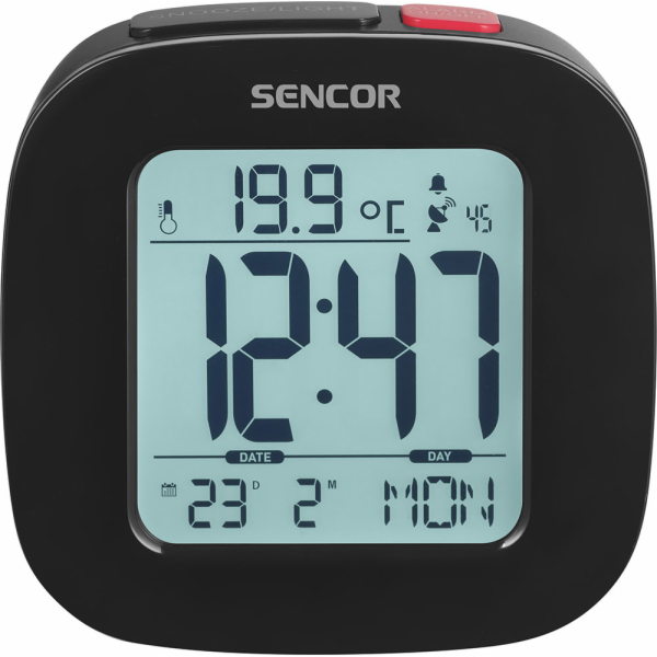 SENCOR SDC 1200 B HODINY S BUDÍKEM SENCOR
