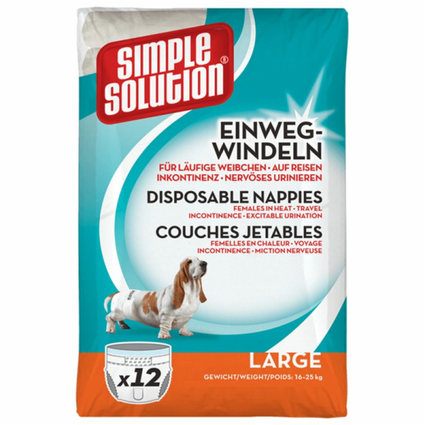 SIMPLE SOLUTION Pleny pro psy 12ks L
