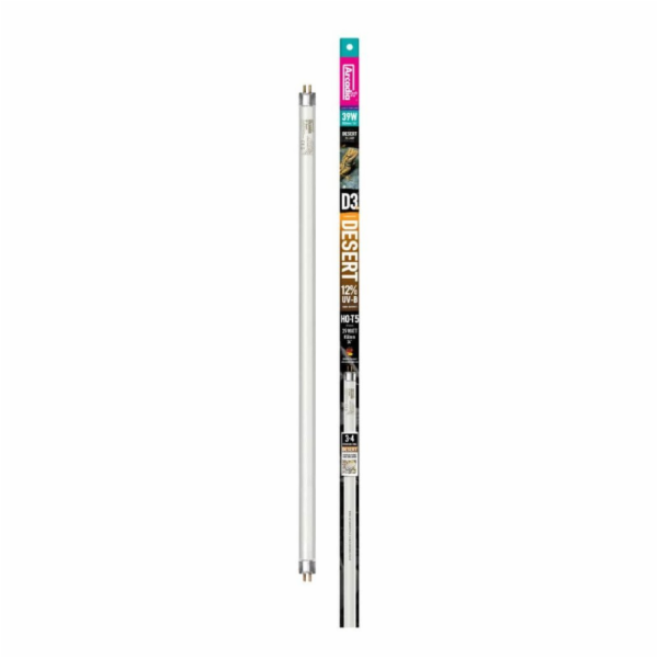 Arcadia D3+ Desert Reptile Lamp 12.0 UVB T5 39W 85cm/16mm