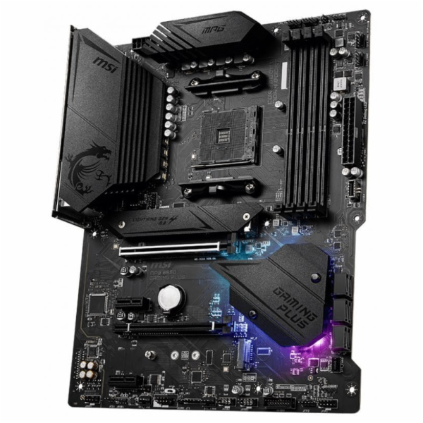 MSI MB Sc AM4 MPG B550 GAMING PLUS, AMD B550, 4xDDR4, VGA...