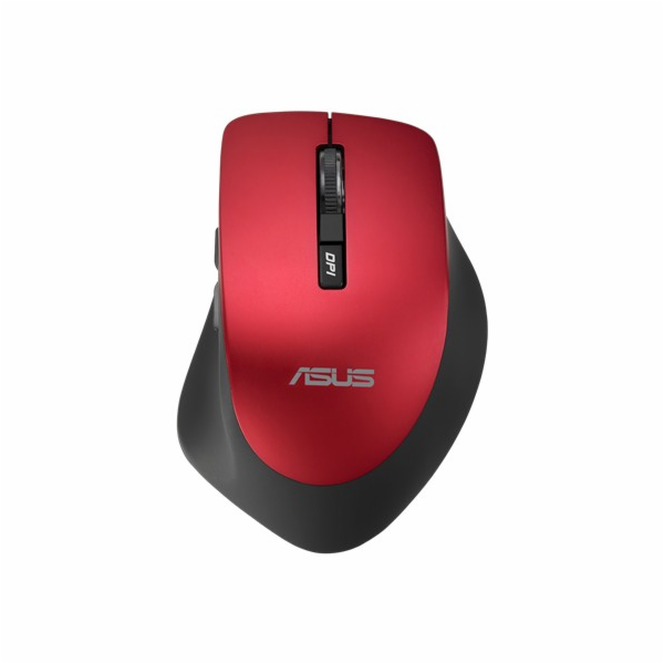 Bezdrátová počítačová myš ASUS WT425, černá, červená