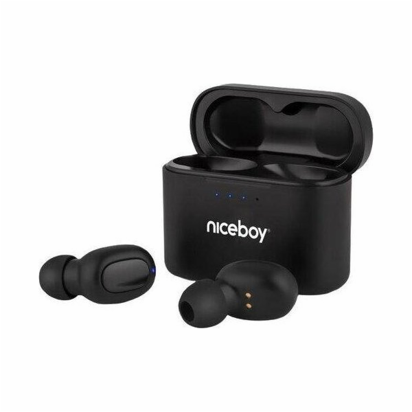 Sluchátka Niceboy HIVE Podsie 2021, černá