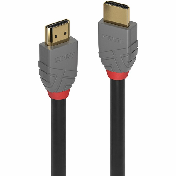 Lindy Ultra High Speed HDMI kabel, Anthra Line (šedý, 1 m...