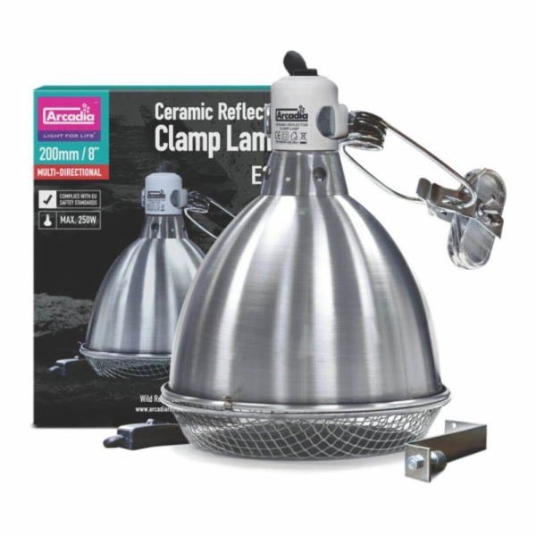 Arcadia Clamp Lamp Pro D3 UV Basking Lamp