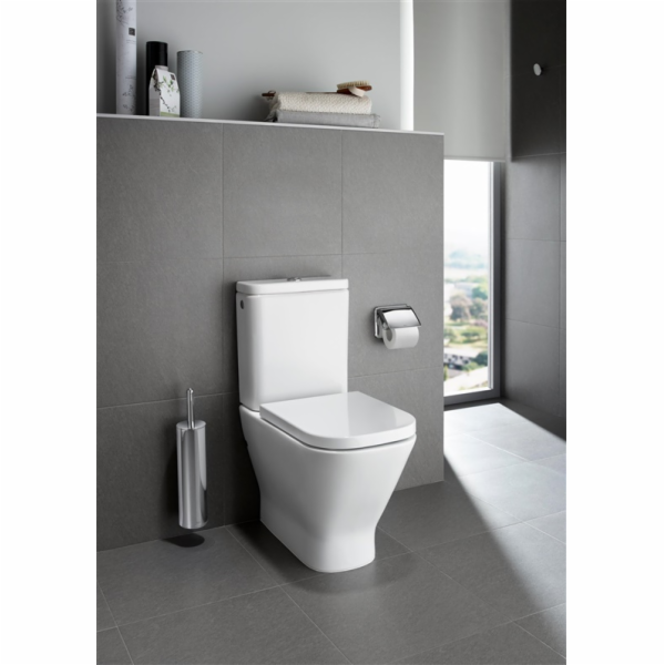 Miska WC Roca GAP ROUND MISKA WC DO KOMP.RIMLESS,BI