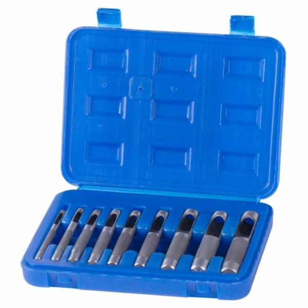 Děrovací sada Strend Pro HP512, 9 kusů, č. 3,4,5,6,7,8,10...