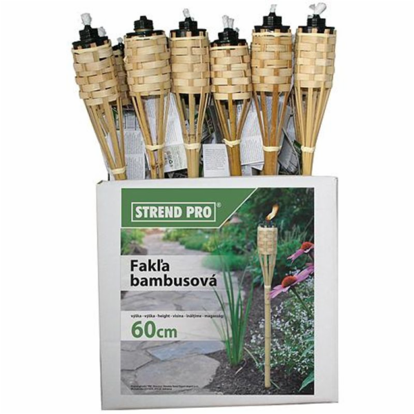 Pochodeň Strend Pro, 0600 mm, bambusová, proplétaná