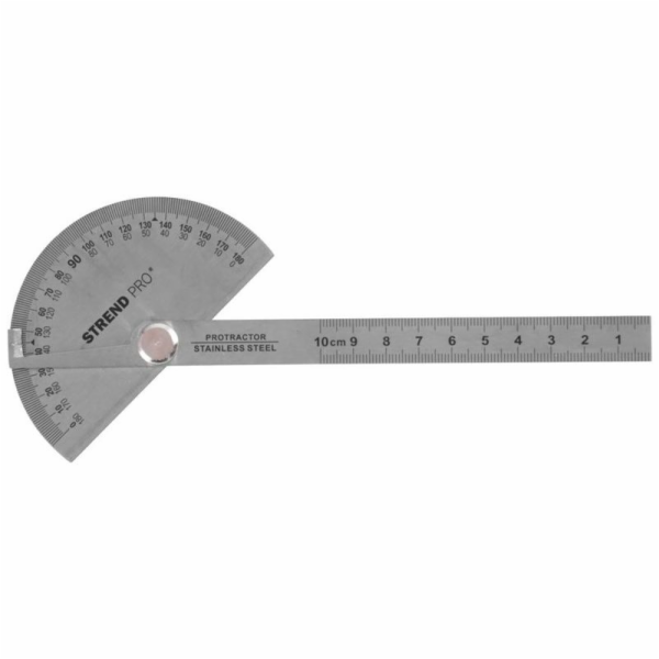 Úhloměr Strend Pro SP-173, kov, nerezová ocel, INOX