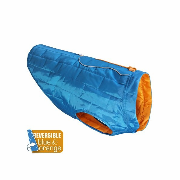 Kurgo® Loft Nepromokavá bunda pro psy Blue/Orange XL