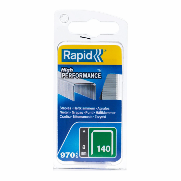 Sponky Rapid 40109514, 10,6x8 mm, typ 140, 970 ks.