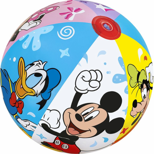 Míč Bestway® 91098, Mickey&Friends, plážový, dětský, nafu...