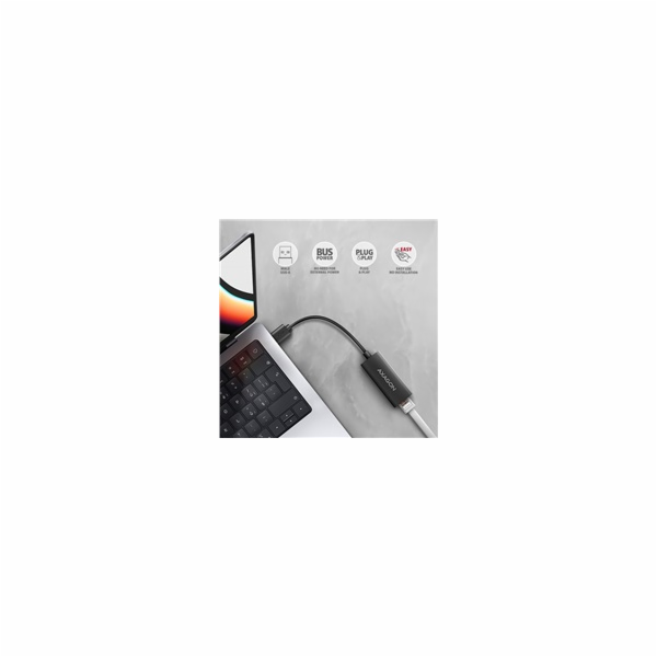 AXAGON ADE-AR, USB-A 3.2 Gen 1 - Gigabit Ethernet síťová ...