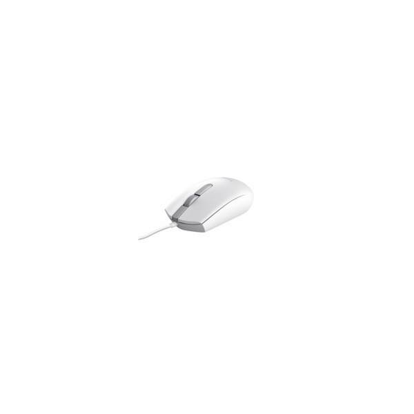 Trust TM-101W/Kancelářská/Optická/1 200 DPI/Drátová USB/Bílá