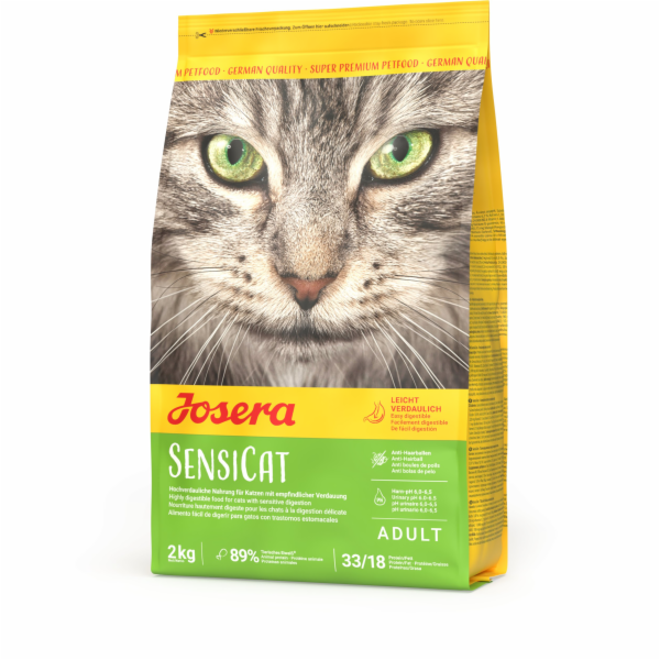 Josera SensiCat suché krmivo pro kočky 2 kg Adult Játra
