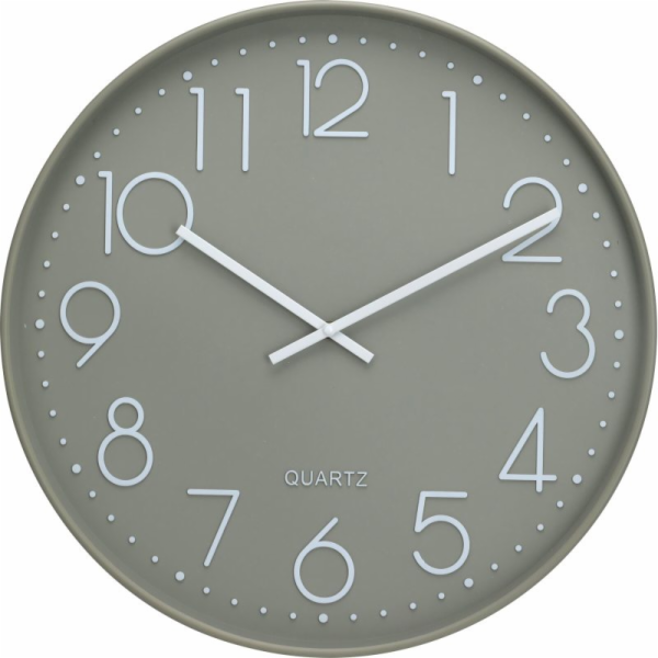 ModernClock NÁSTĚNNÉ SKLENĚNÉ HODINY 50CM - ZELENÉ