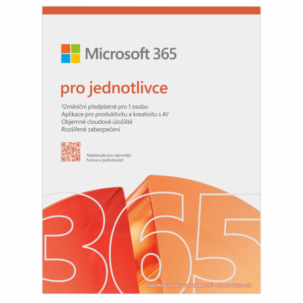 Microsoft 365 Personal FY25H2 Mac/Win, 1rok, CZ