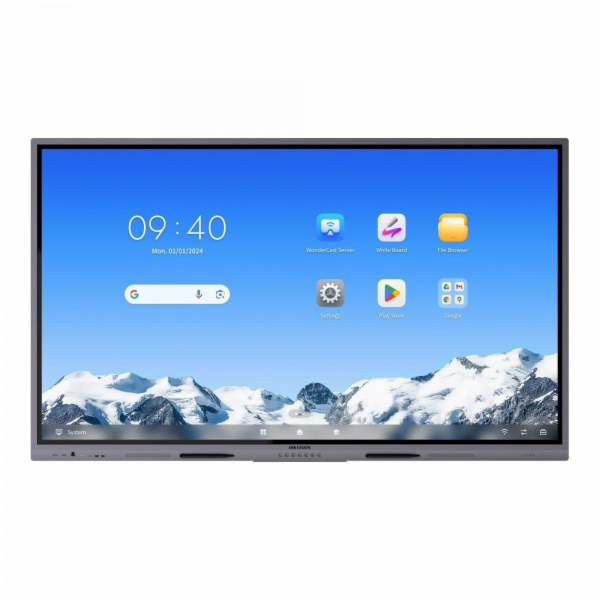 HIKVISION interaktivní dotykový panel 86", 4K, Android 14...