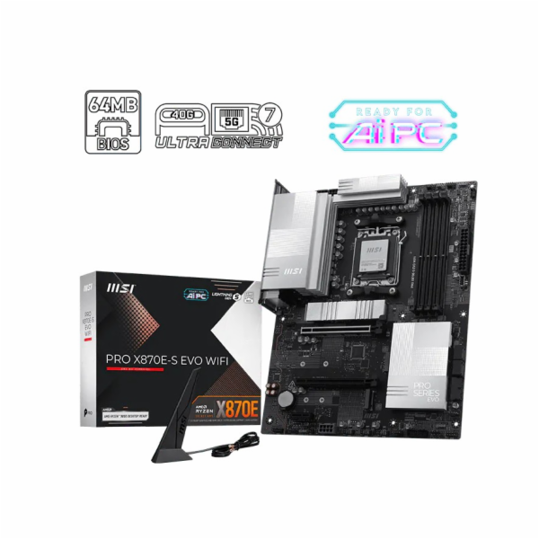 MSI PRO X870E-S EVO WIFI (černá)