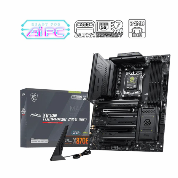 MSI MAG X870E TOMAHAWK MAX WIFI (černá)