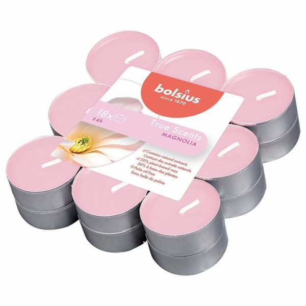 Svíčky Bolsius Tealight True Scents, čajové svíčky, vonné...