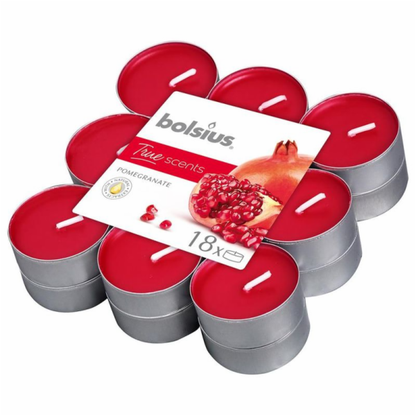Svíčky Bolsius Tealight True Scents, čajové, vonné, graná...