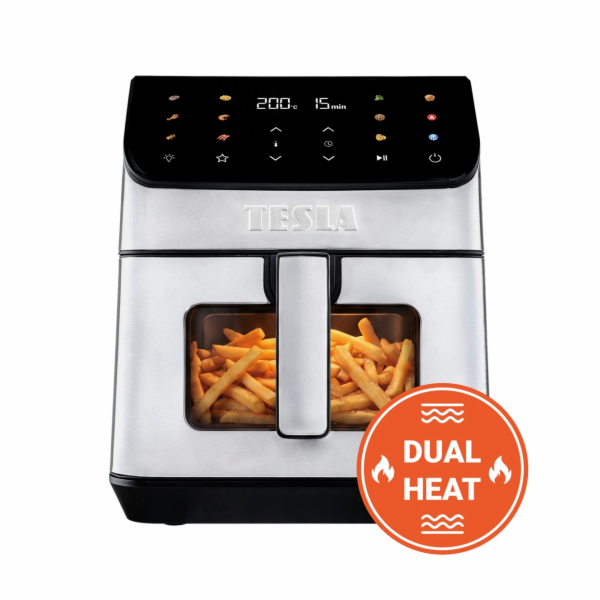 TESLA AirCook DualHeat QD65 XXL - multifunkční duální dig...