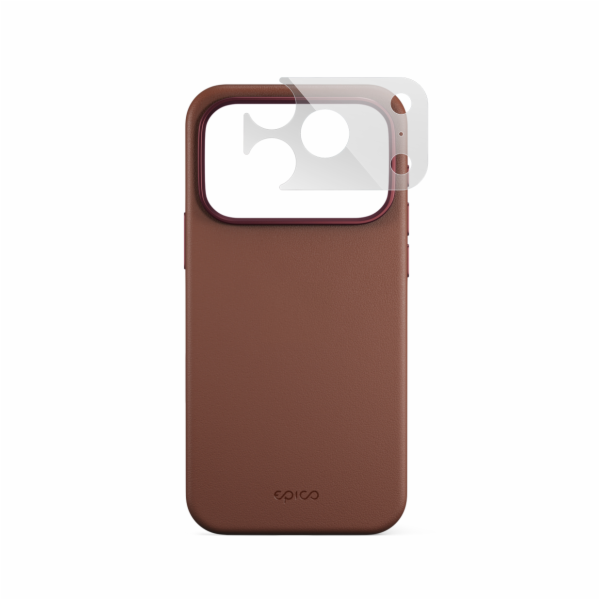 Epico Leather Mag+ Case iPhone 17 Pro/18 Pro hnědá