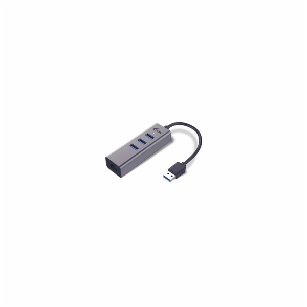 i-tec USB 3.0 Metal HUB 3 Port + Gigabit Ethernet Adapter