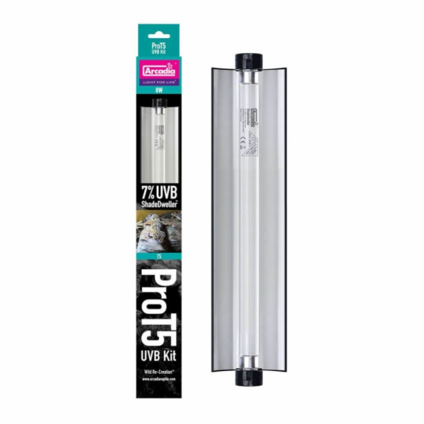 Arcadia PRO T5 UVB Kit 7% UVB 8W