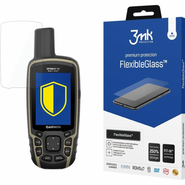 3mk hybridní sklo FlexibleGlass pro Garmin GPSMap 65