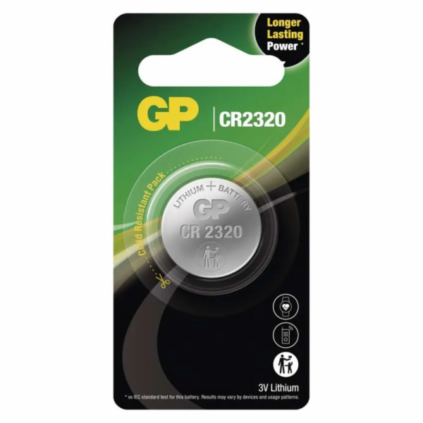 GP CR2320 1ks B15771 Lithiová knoflíková baterie GP CR2320