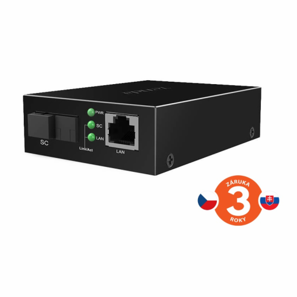 Tenda TFC300A Gigabit Media Converter WDM, SM, Tx 1550nm,...