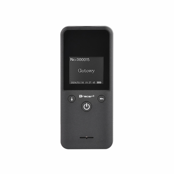 Tracer 47703 Clarix EZ-4 Electrochemical Breathalyser, Black