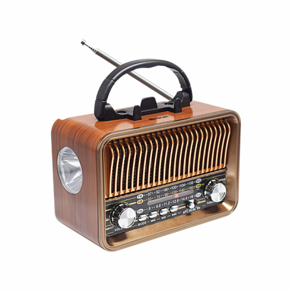 Tracer 47774 RTX200 ShockWave Radio FM, Dark Wood