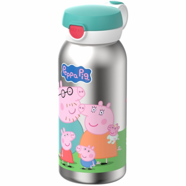 Mepal Steel Bottle Flip Cap Campus 600 ml Peppa Pig 10748...