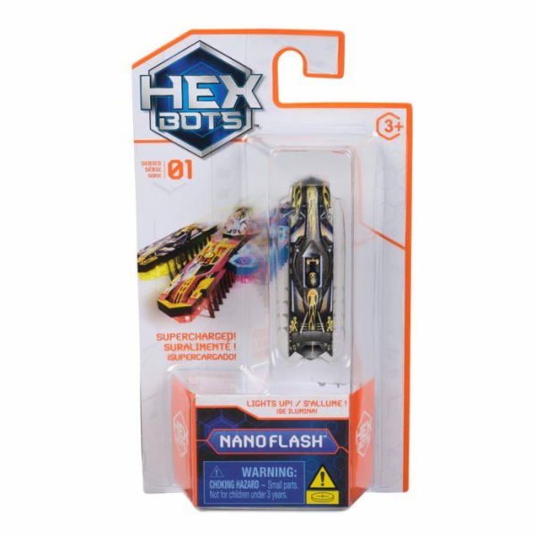 HEX_BOTS SVĚTÍCÍ FIGURKA HRAČKA