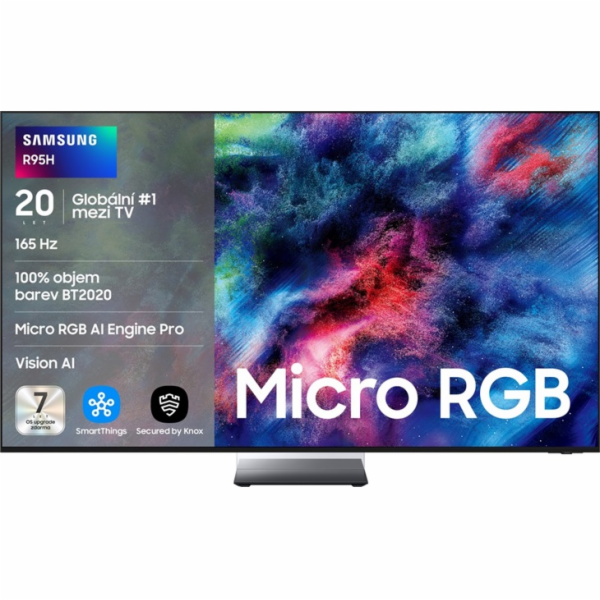 Samsung R95H 165,1 cm (65") 4K Ultra HD Smart TV Wi-Fi Černá