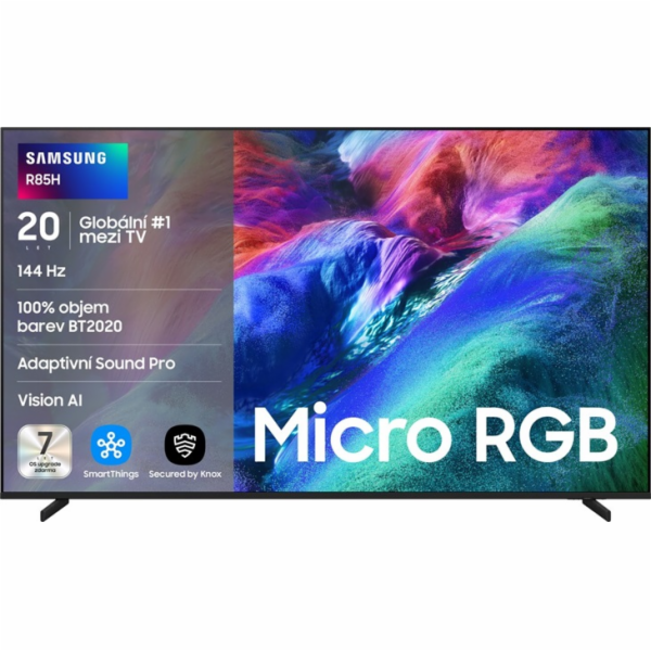 Samsung R85H 190,5 cm (75") 4K Ultra HD Smart TV Wi-Fi Černá