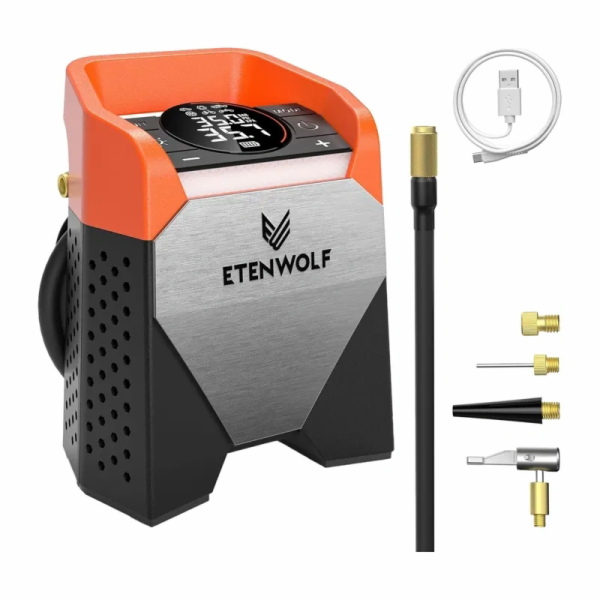 Autokompresor Etenwolf S5, 11,03 bar, 15 600 mAh