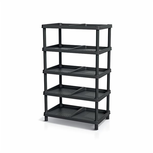 Regál Prosperplast na boty TASSY RACK- černá 