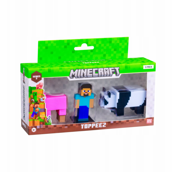 MINECRAFT S2 FIGURES - 3 PACK (ASSORTMENT)