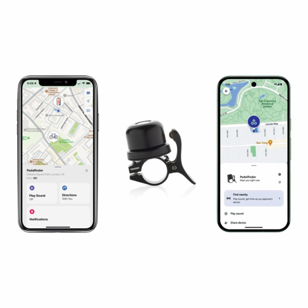 Cyklistický zvonek s lokátorem XD Connects Bike Finder Du...