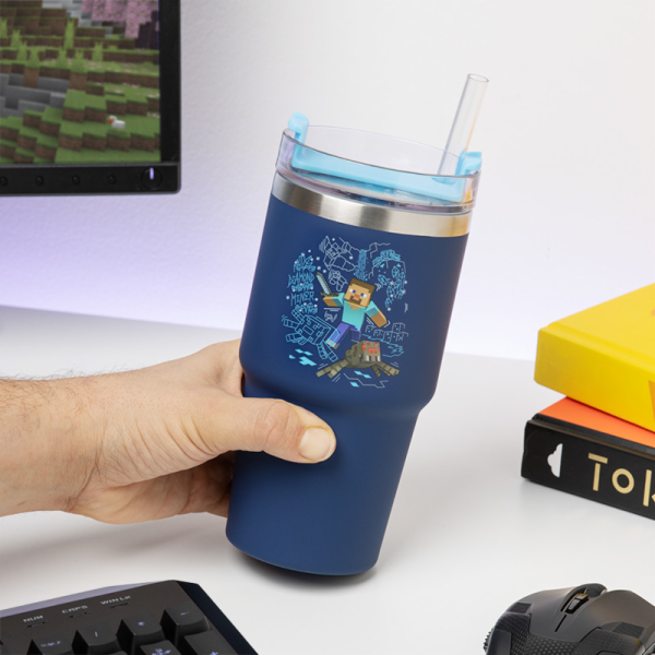 Paladone PP14877MCF cestovní hrnek 600 ml Modrá