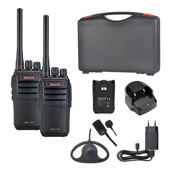 Albrecht DMR-100 digital radio + PMR446
