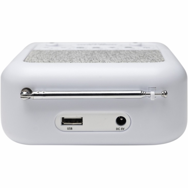 Albrecht DR 451 DAB+ alarm clock, white