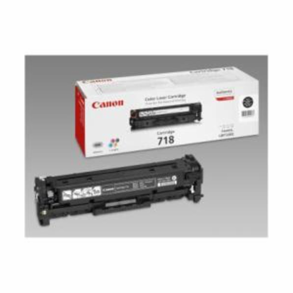 Canon toner CRG-718BK, černy - 2 pack